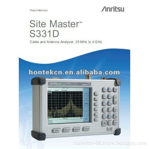 Anritsu S331D Handheld Site Master Cable and Antenna Analyzer